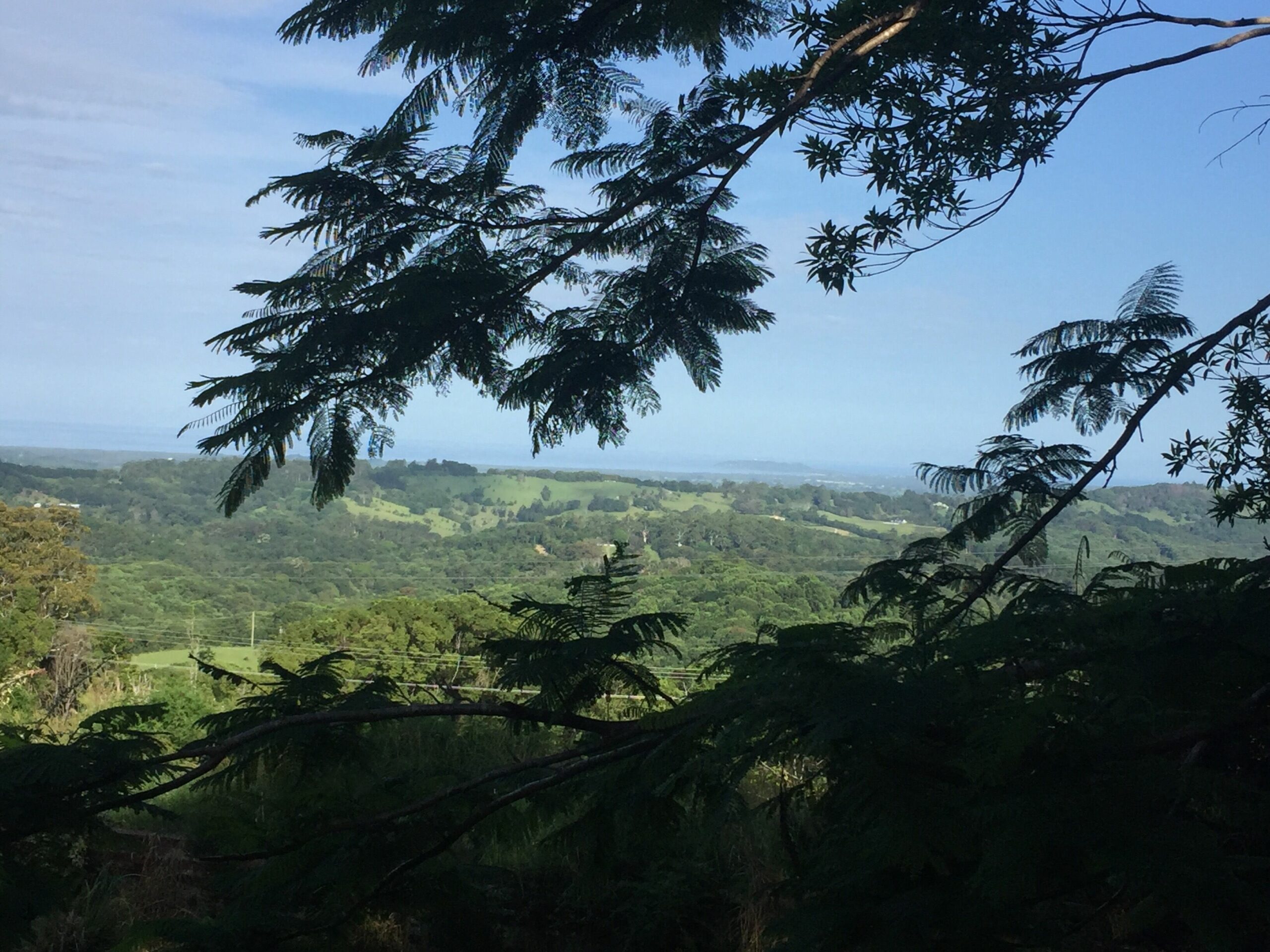 Goonengerry Cottage - beautiful rural and coastal views.