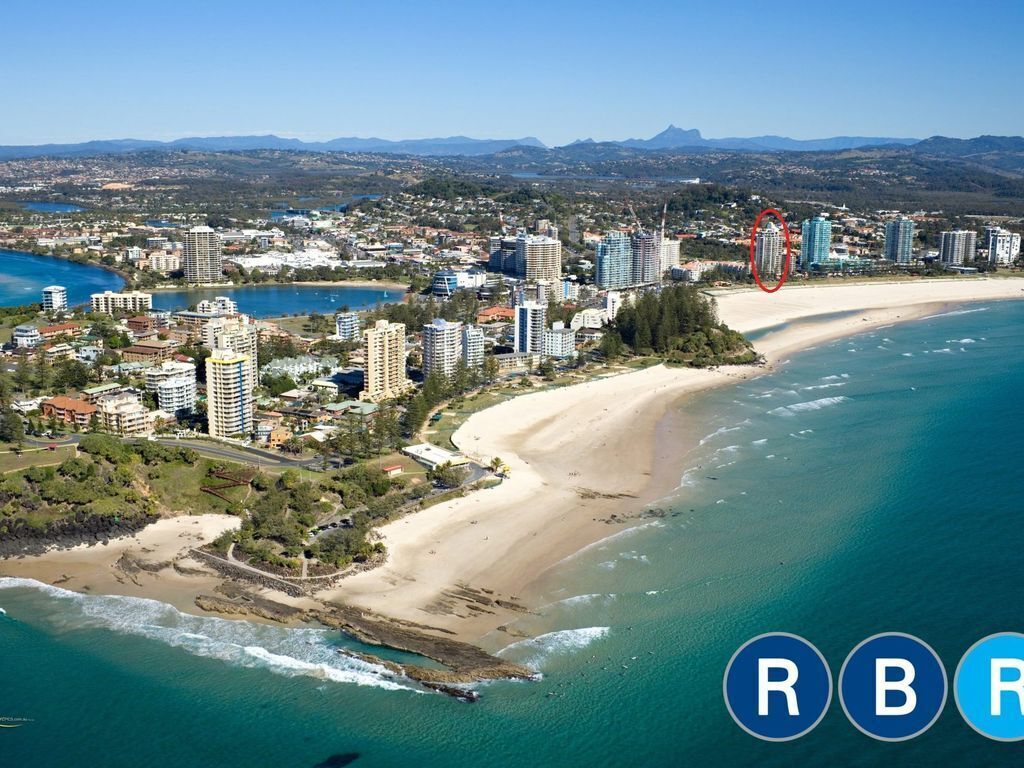 Calypso Tower Unit 1603 2 bedroom apartment with stunning ocean views in central Coolangatta