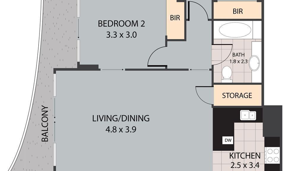 Modern 2BR Apartment in Chevron Renaissance on the 23rd Floor