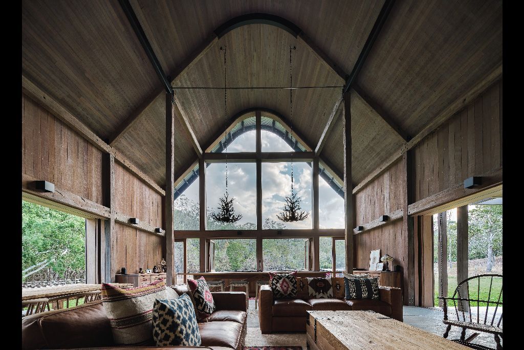 An American Barn Meets an Australian Shed