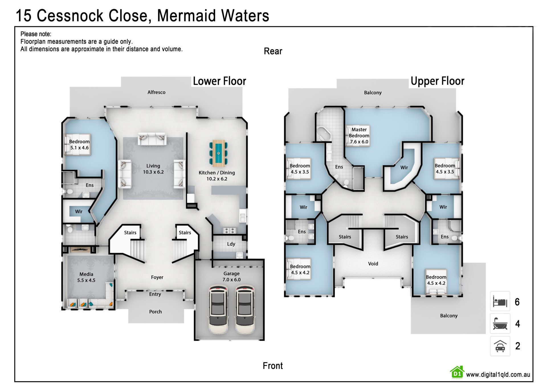 The White House GC Waterfront Home Cinema Jacuzzi Heated Pool