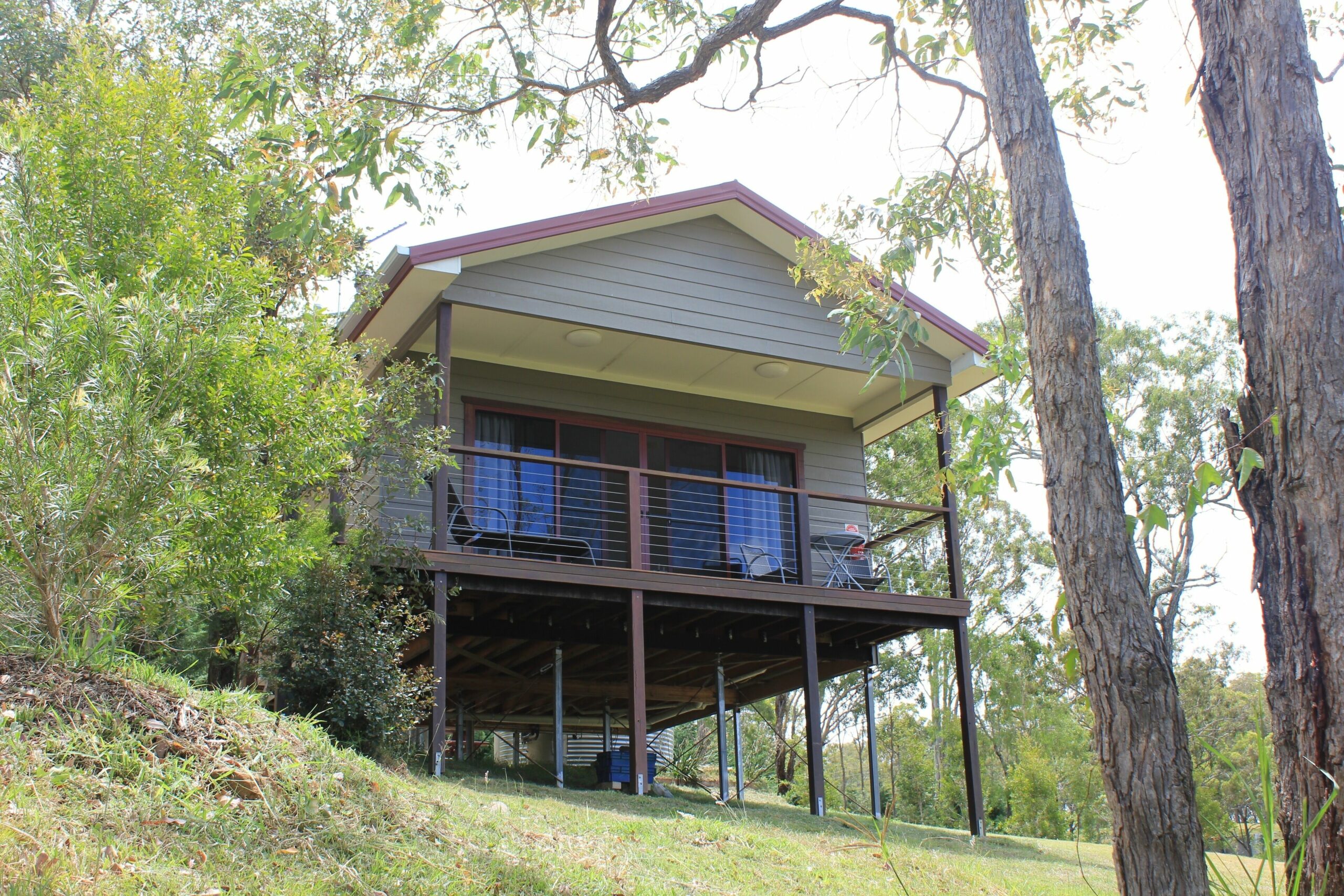Toowoomba Holiday Chalet with Views and Wood Heater