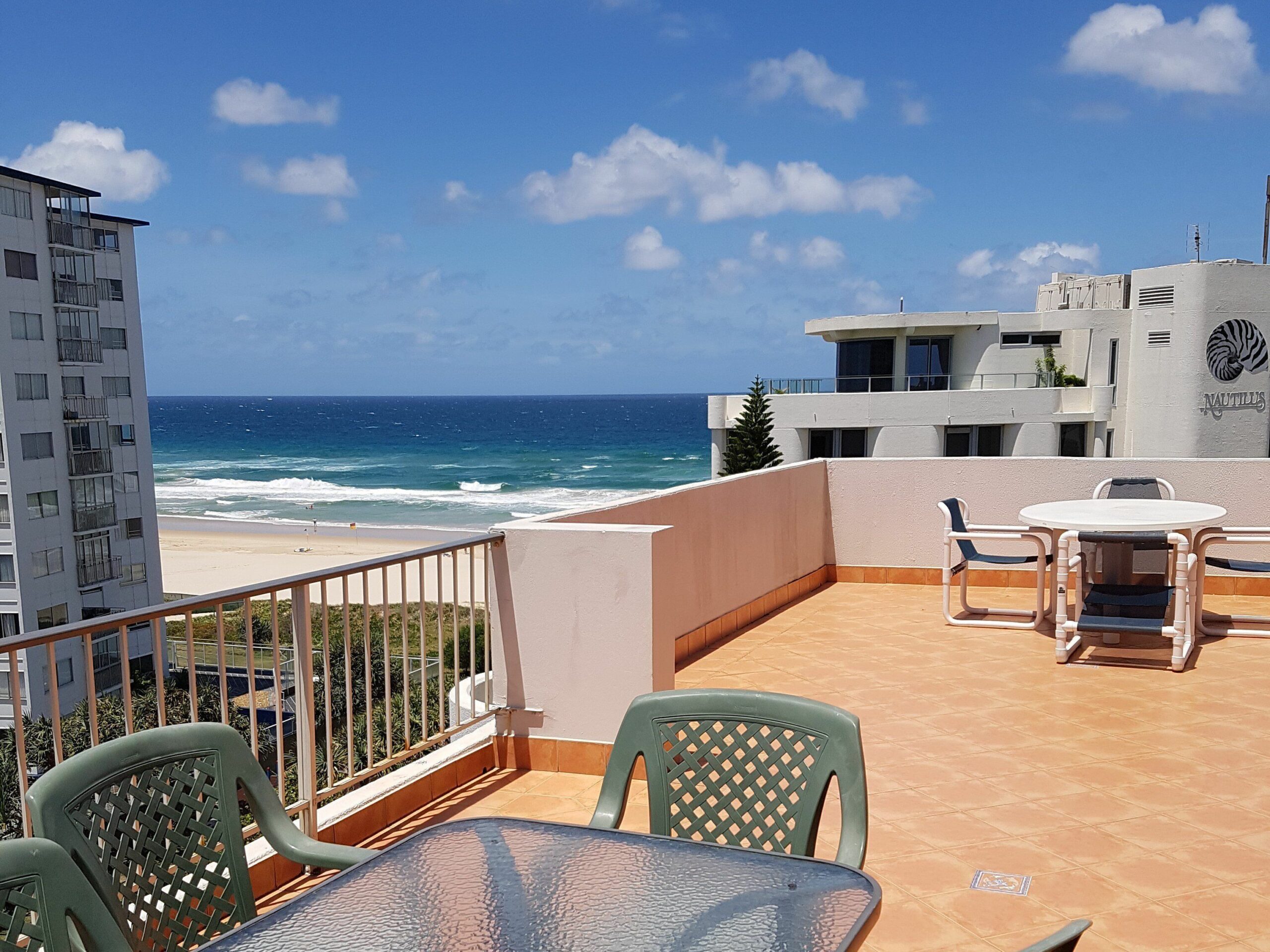 50% OFF Monthly Stays - Amazing Ocean Views,opposite Beach & Park, Wi-fi & Parking U23