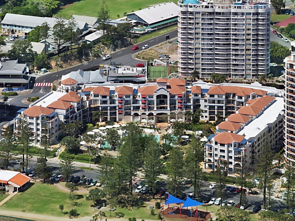 Calypso Plaza Resort Unit 215 Motel Style room in resort style complex on Coolangatta beach