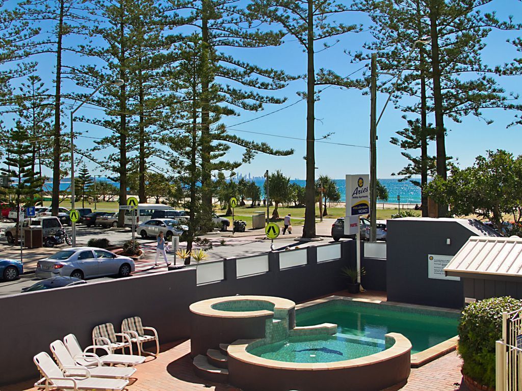 Aries Unit 5 On Coolangatta beachfront with ocean views