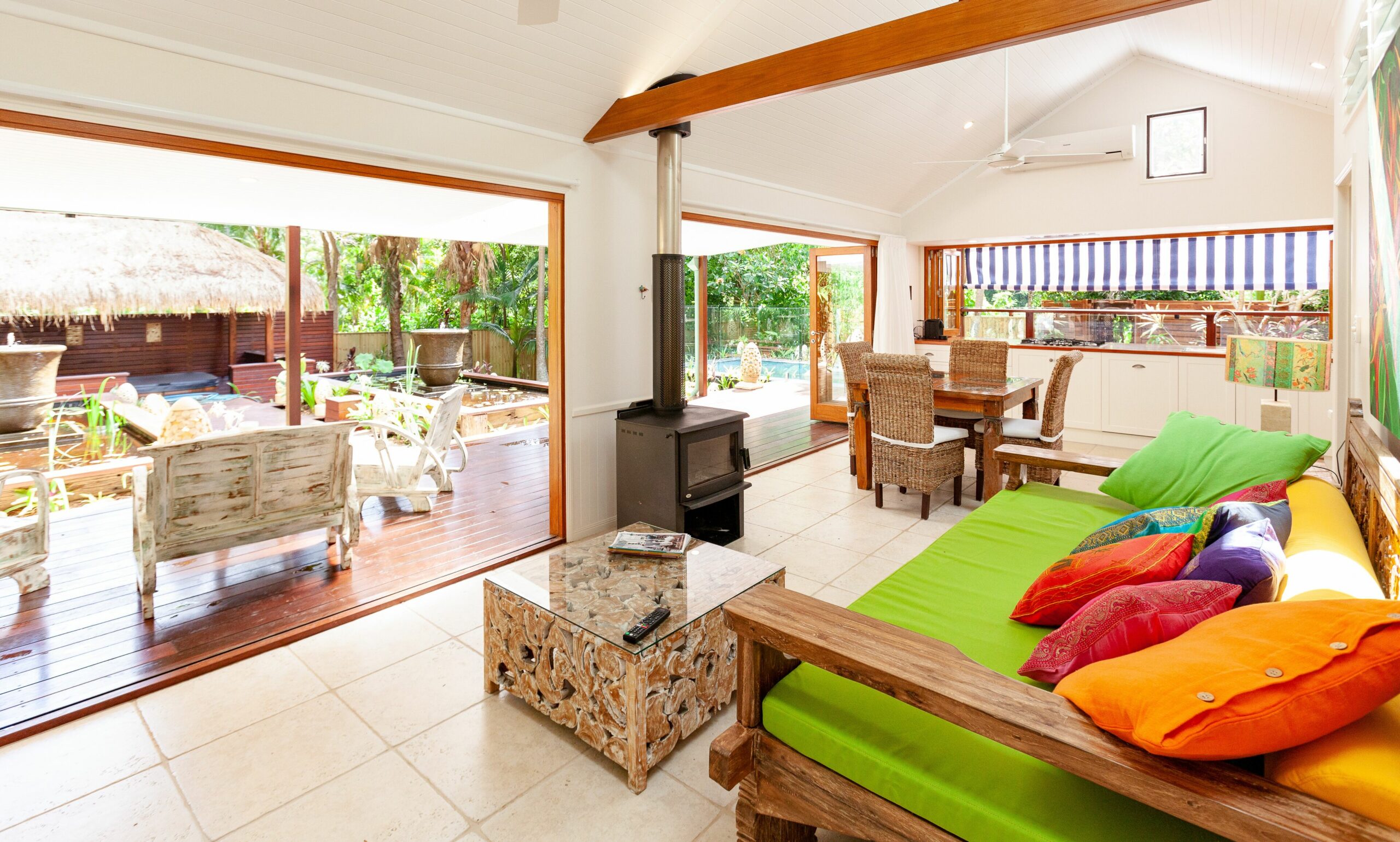 Stunning Balinese Inspired Cottage With Pool & Spa in The Byron Bay Hinterland