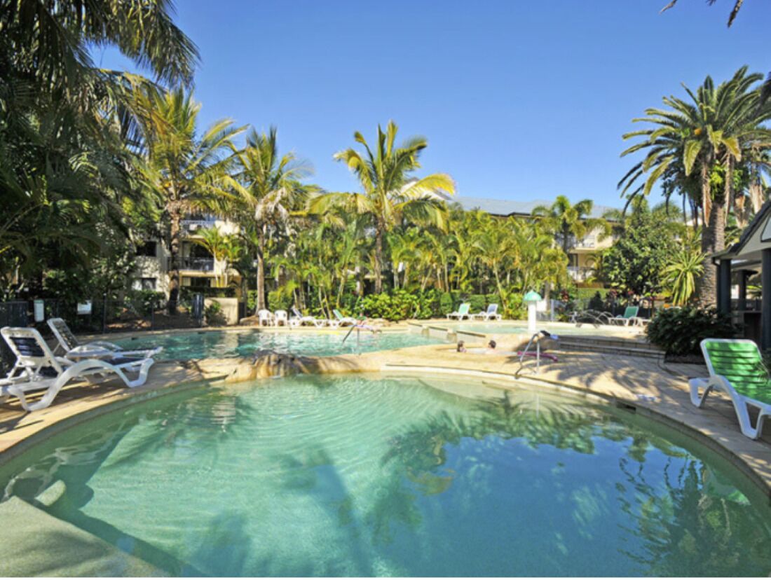 Located 350 m from the beach, easy to get to the Gold Coast Theme Parks