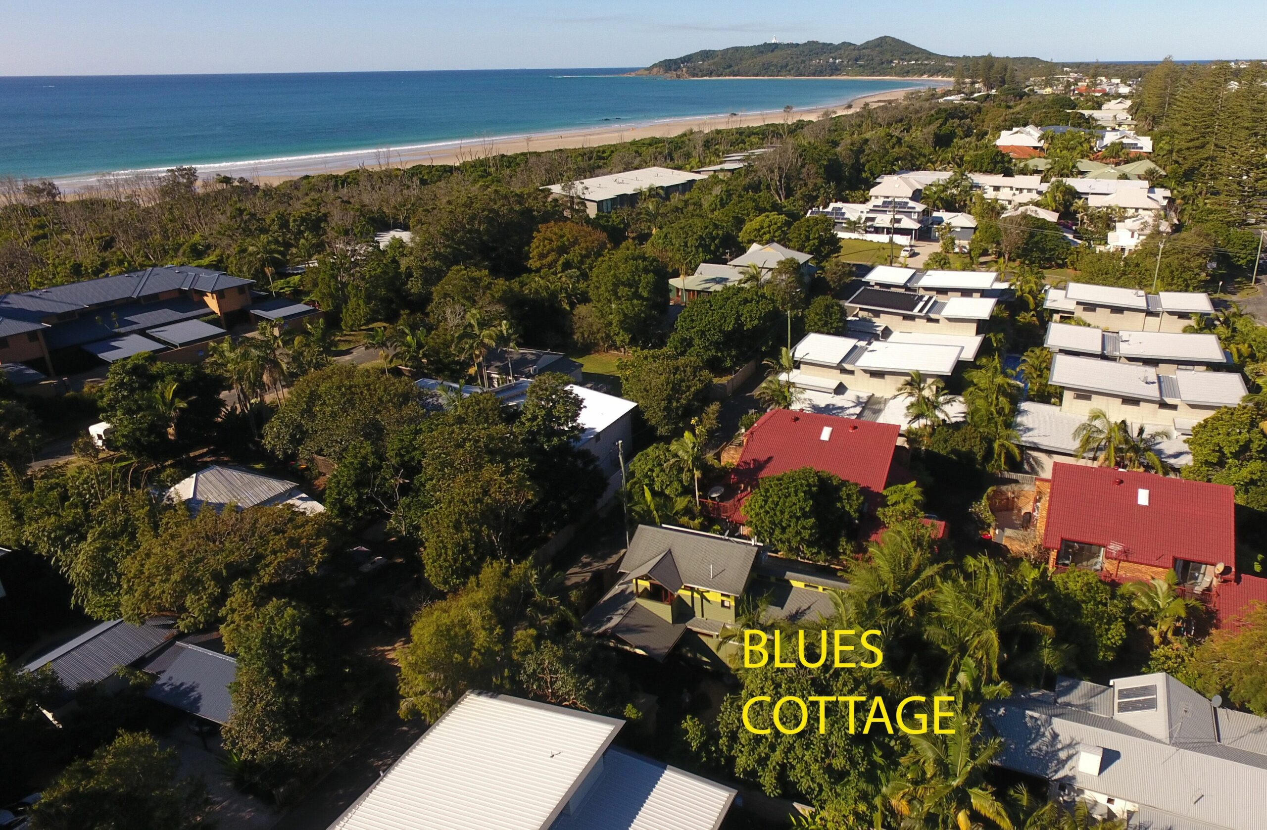 Byron Bliss Blues Cottage