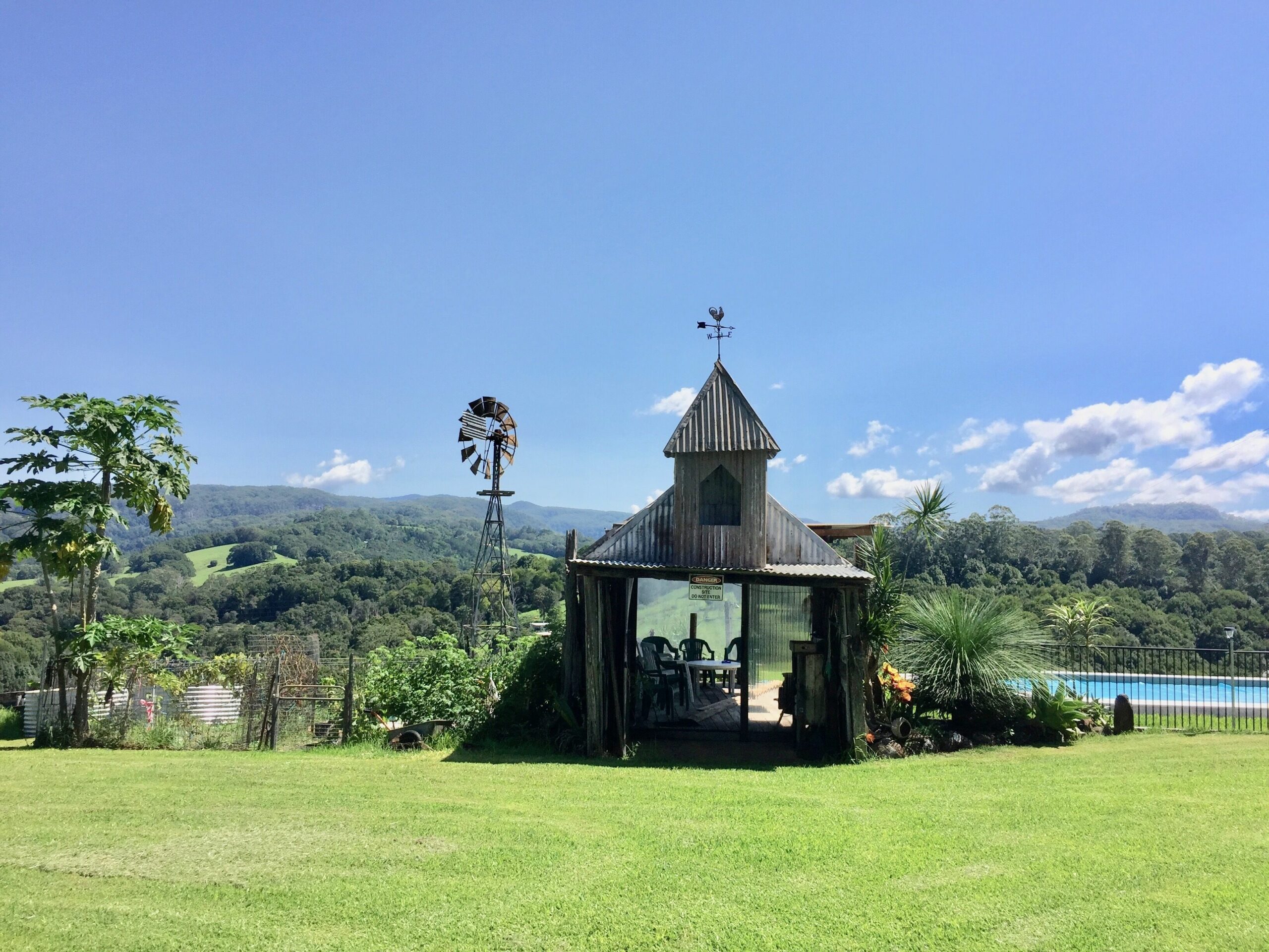 Byron Hinterland Farm Cottage on Cattle property