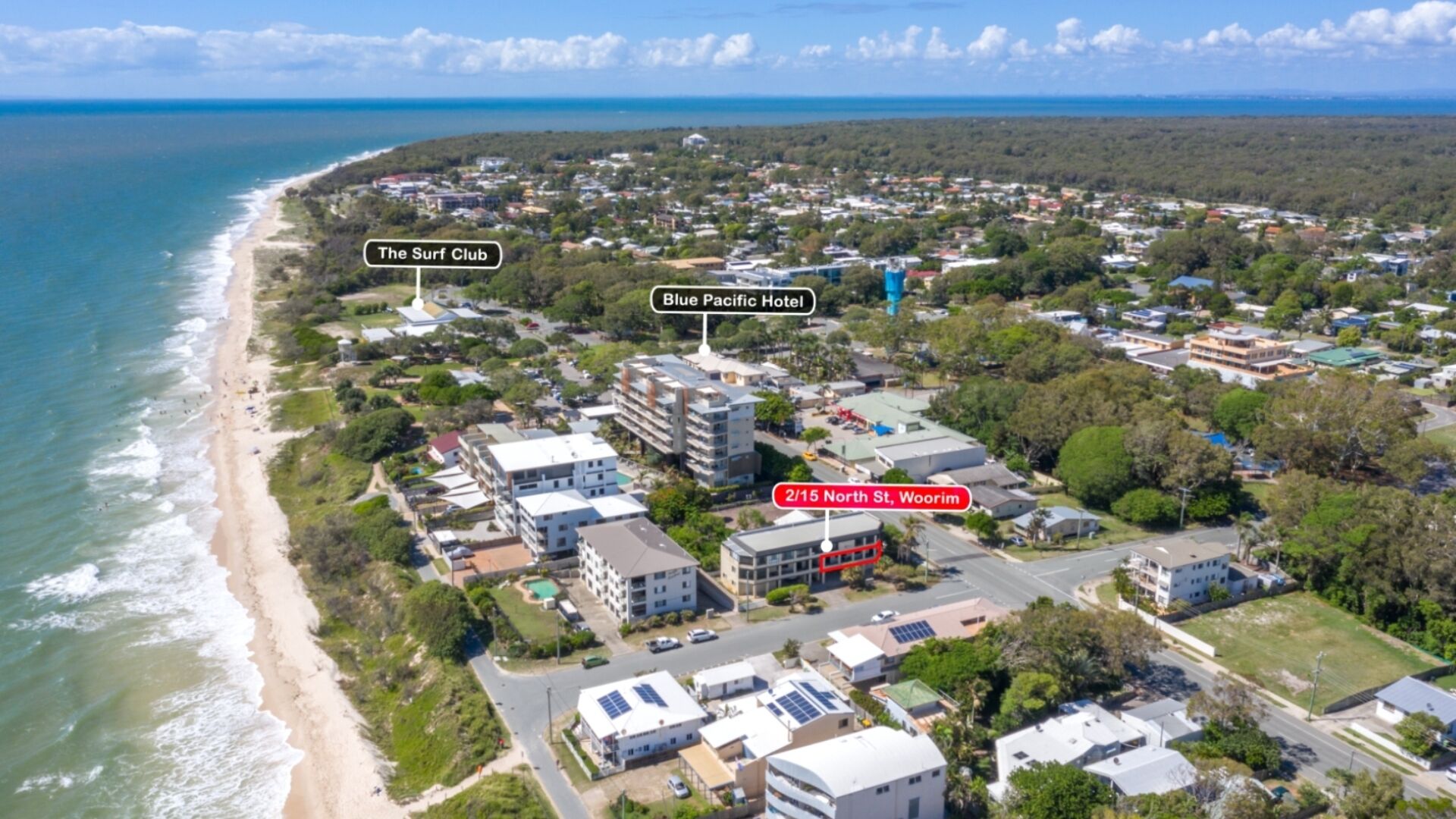 BEACHSIDE UNIT IN THE CENTER OF TOWN