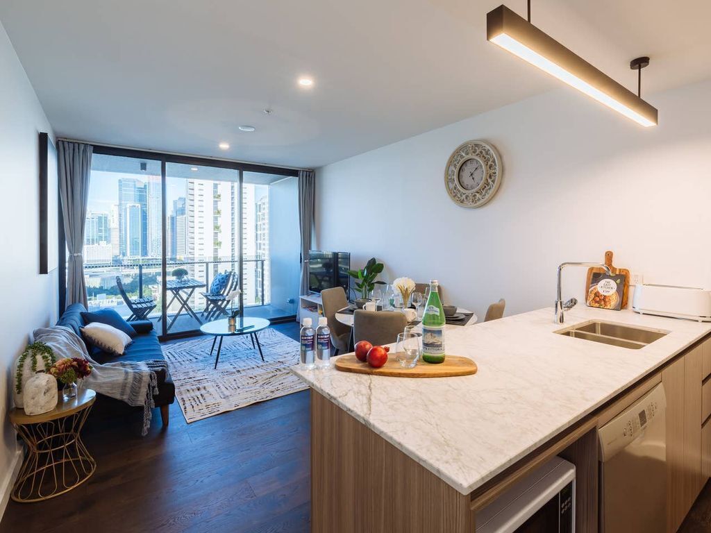 Breathtaking 2 Bed Apt in Heart of Southbrisbane