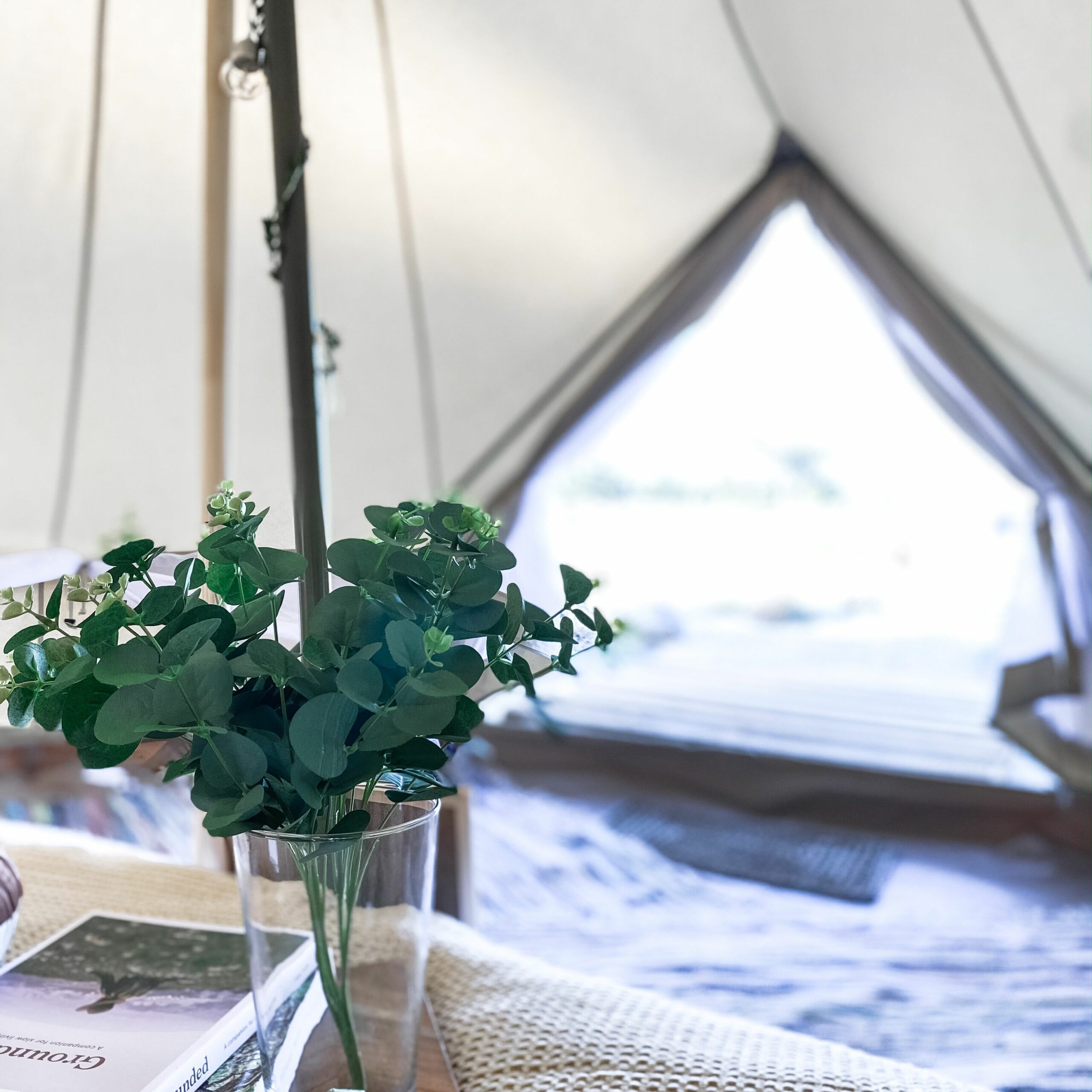 Earthly Brewing Co – The Sough -glamping Bell Tent