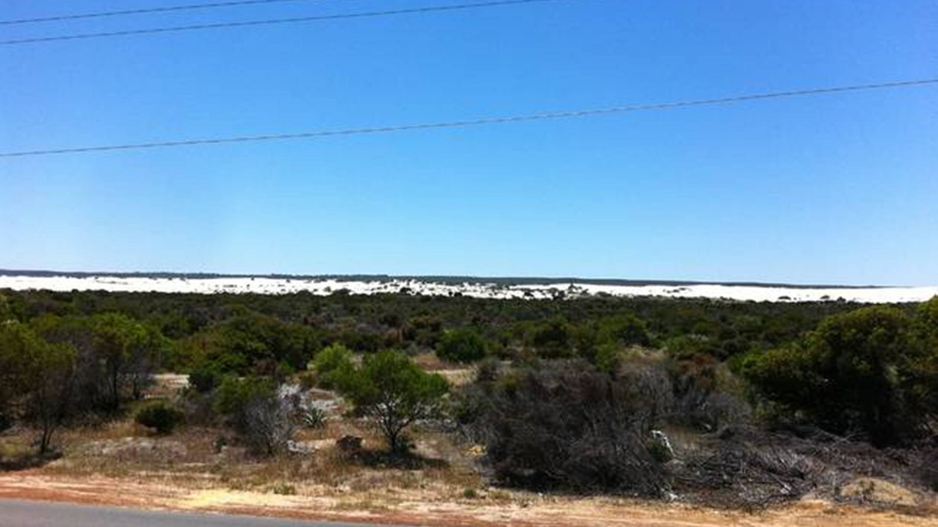 Dune View - view to the world famous sand dunes