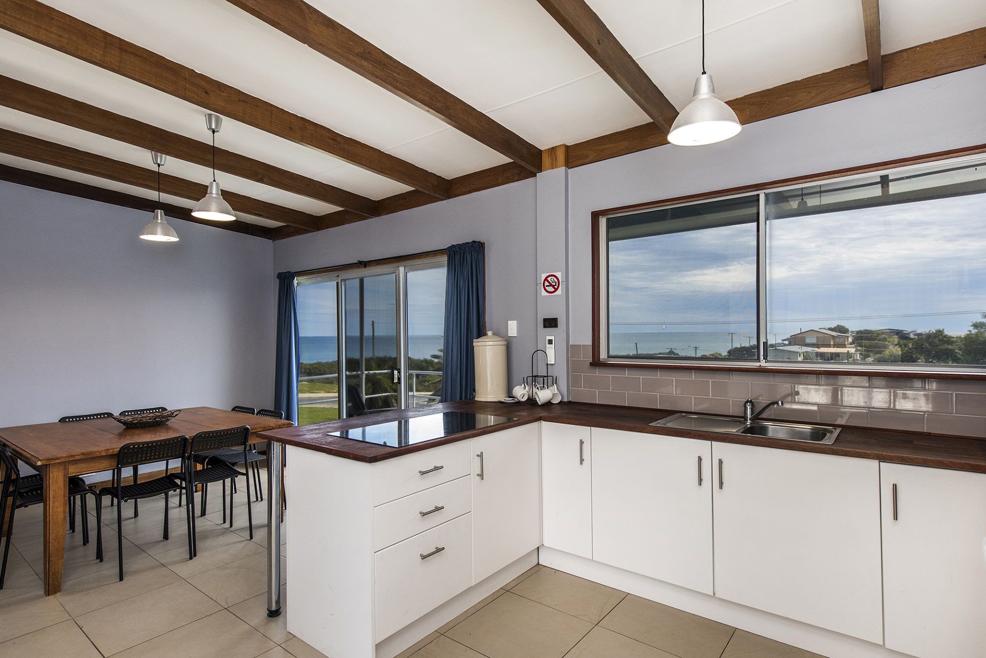 Outstanding Views situated across the road from the beach.