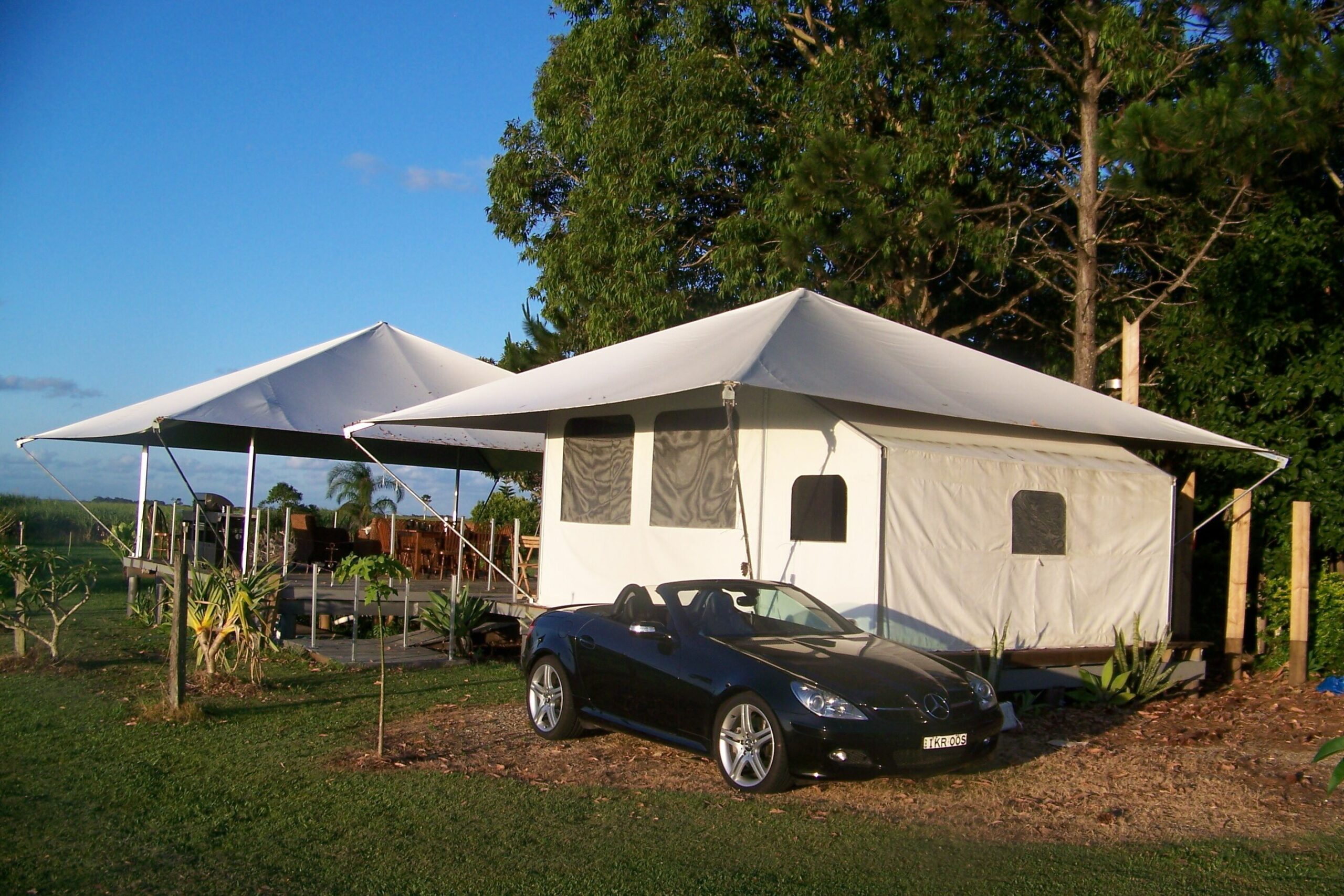 Ballina Byron Bay area Luxury Tent LATITUDE 29