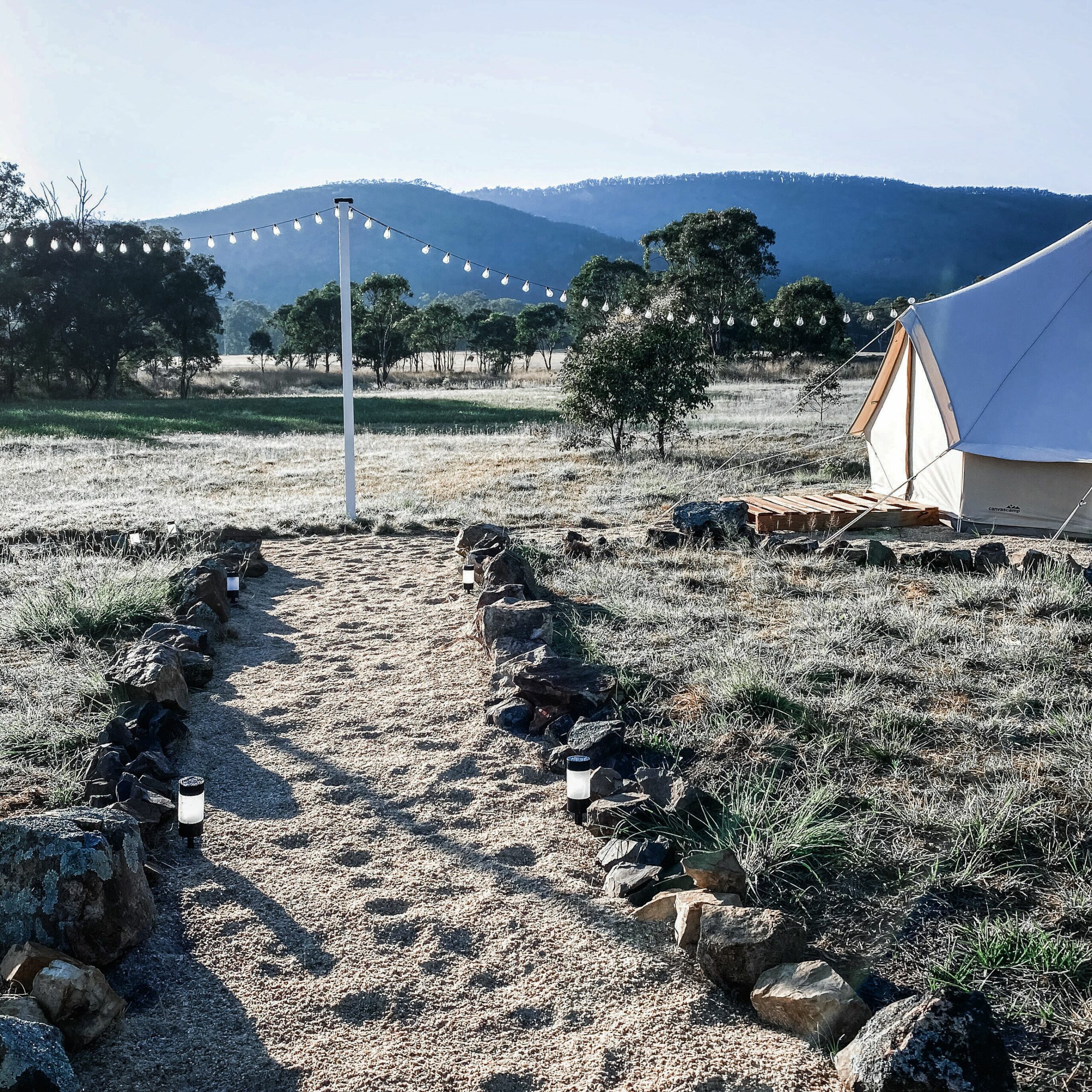 Earthly Brewing Co - The Realm -glamping Bell Tent
