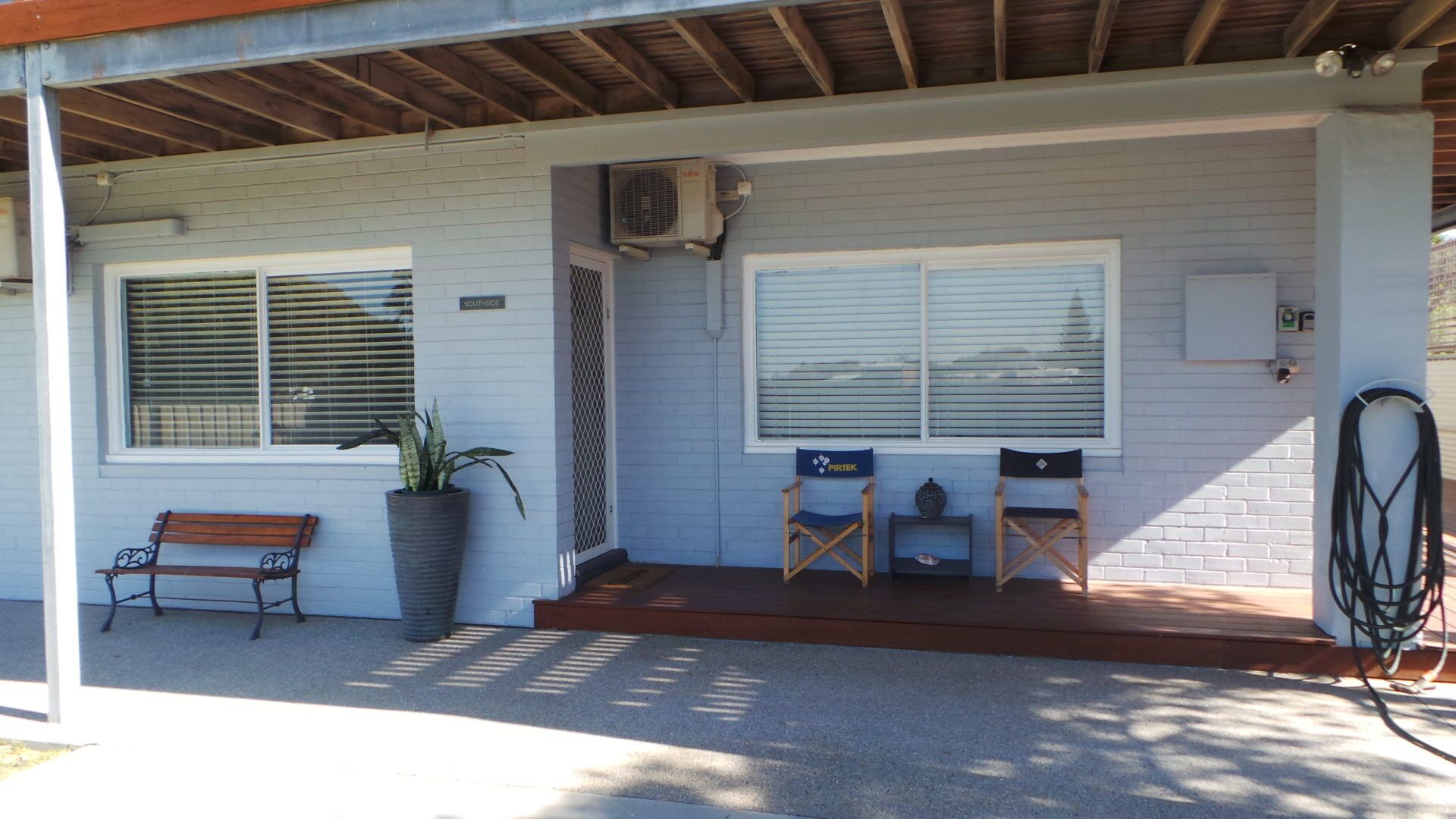 Situated south end of Lancelin. Close to beach and cafe.