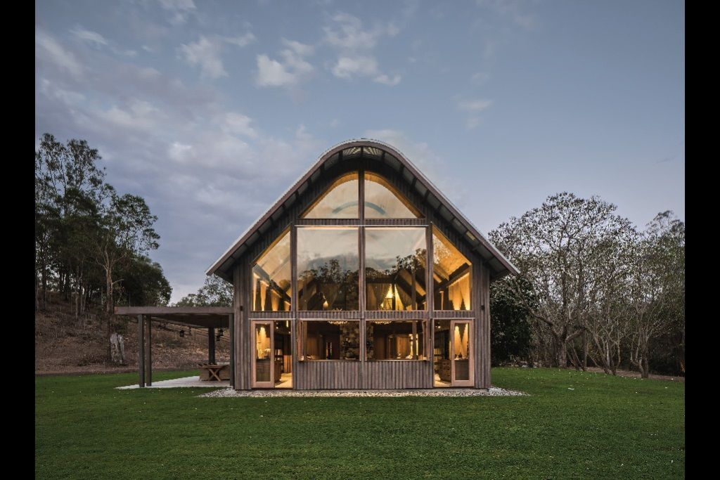 An American Barn Meets an Australian Shed