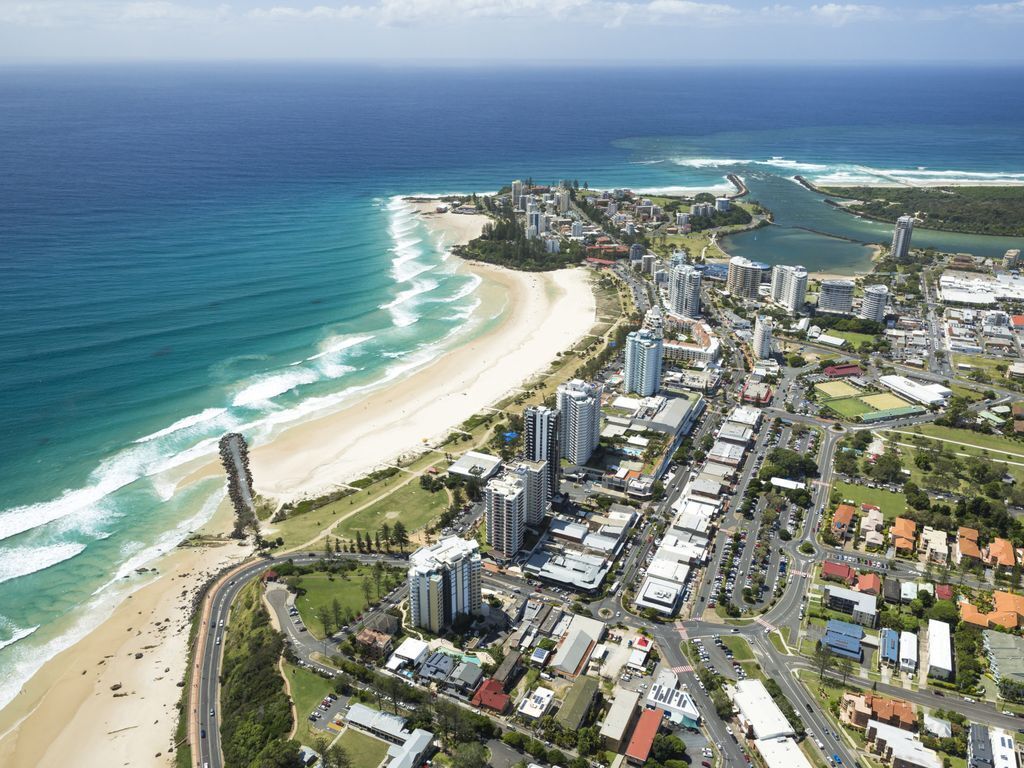 Calypso Plaza Resort Unit 215 Motel Style room in resort style complex on Coolangatta beach