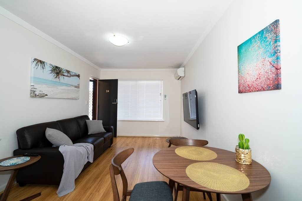 This Newly Gorgeous one Bedroom Apartment Sits in the Heart of Rivervale