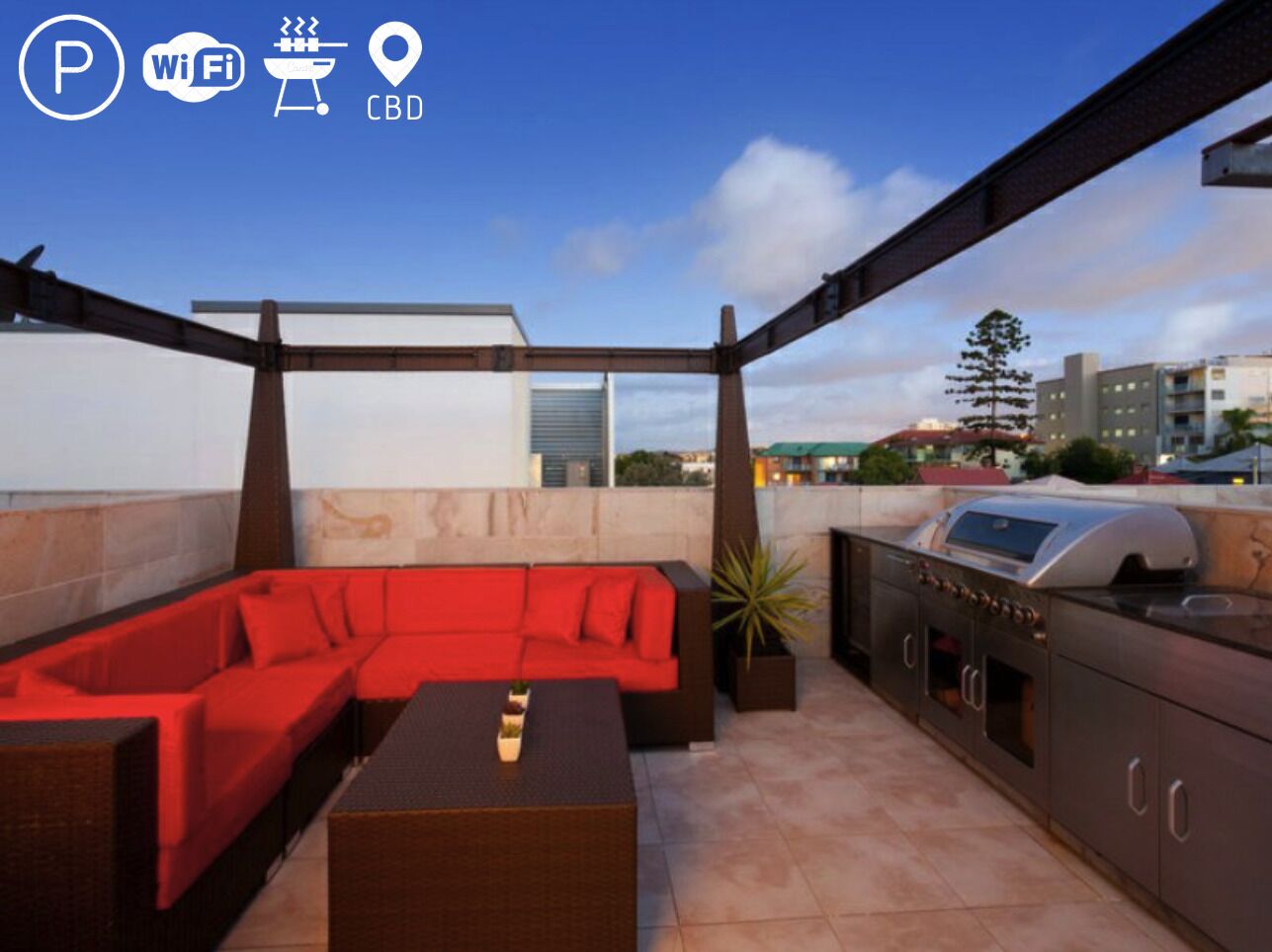 Entertainment Balcony, 2BR Penthouse