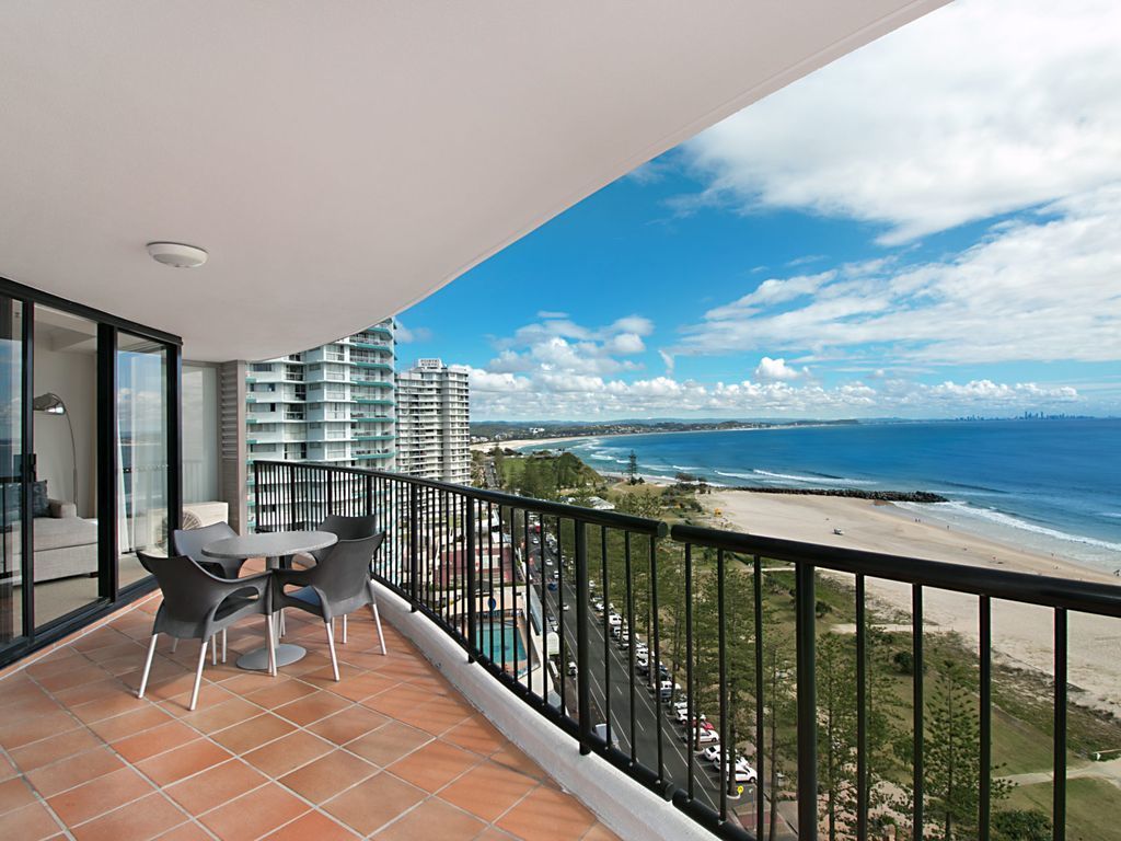 Calypso Tower Unit 1603 2 bedroom apartment with stunning ocean views in central Coolangatta