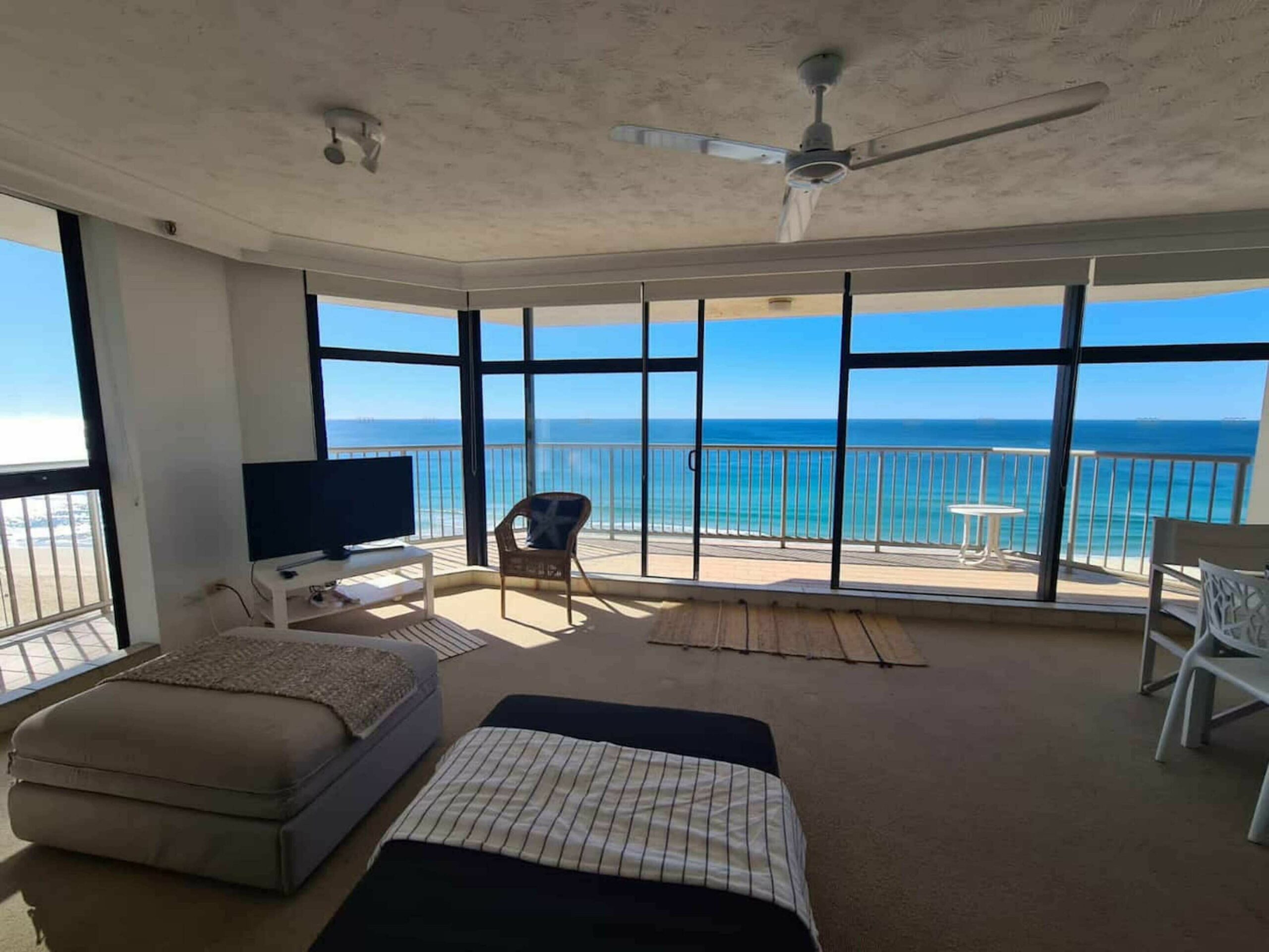 Absolute Beachfront with Views 2BR Apt