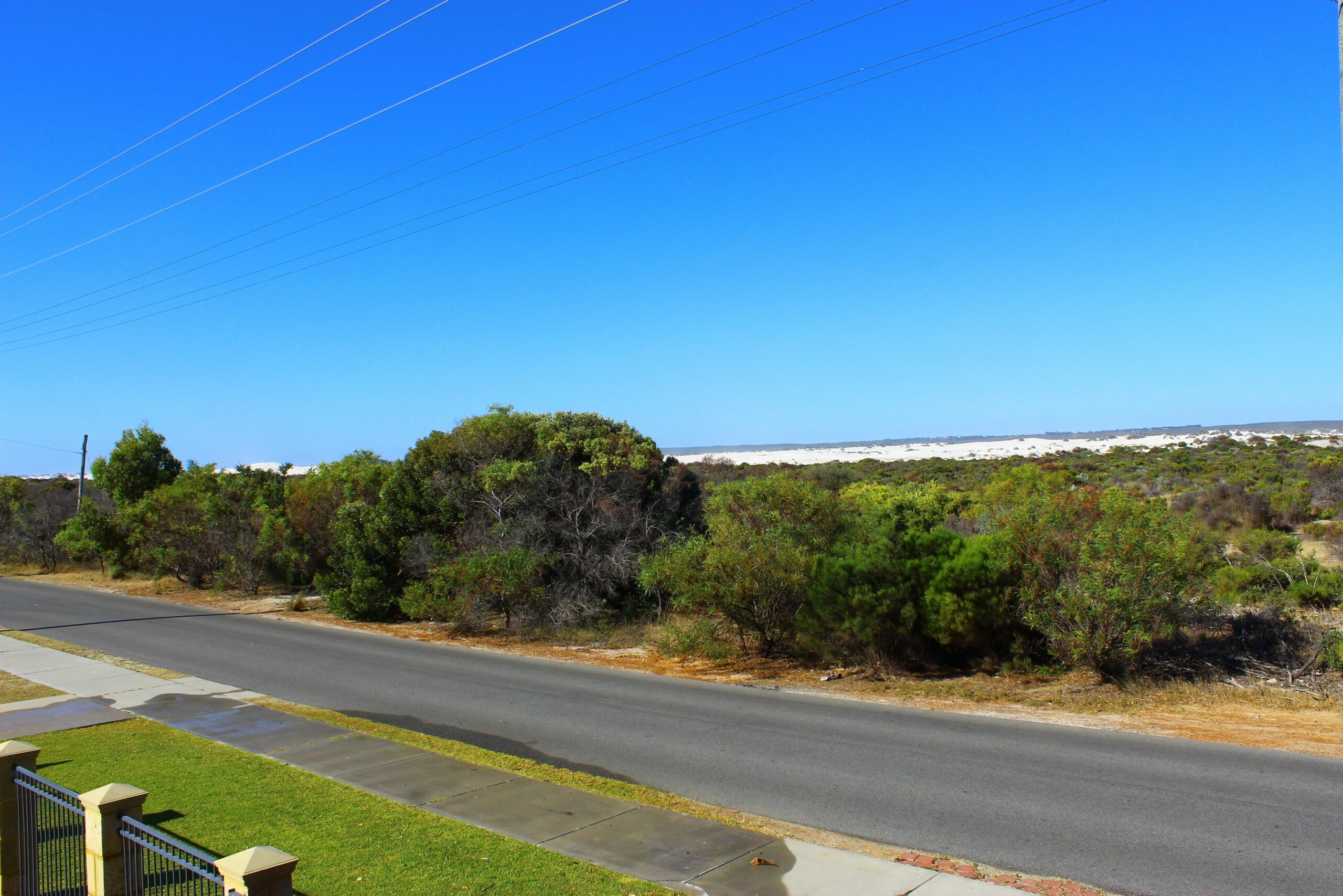 Dune View - view to the world famous sand dunes