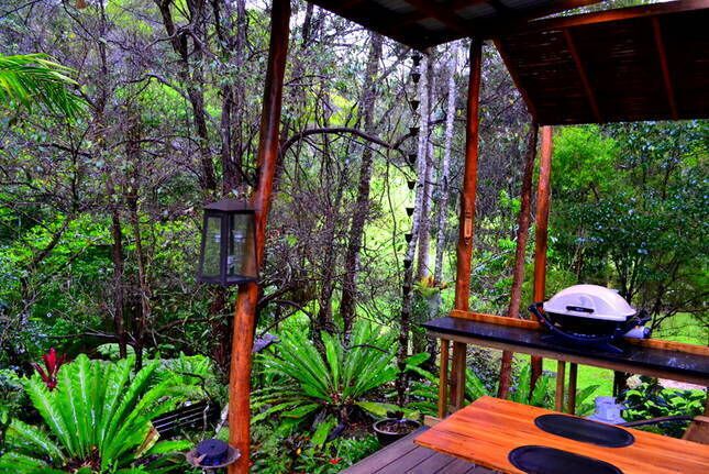 Waterfall Hideout-Rainforest Cabin for Couples