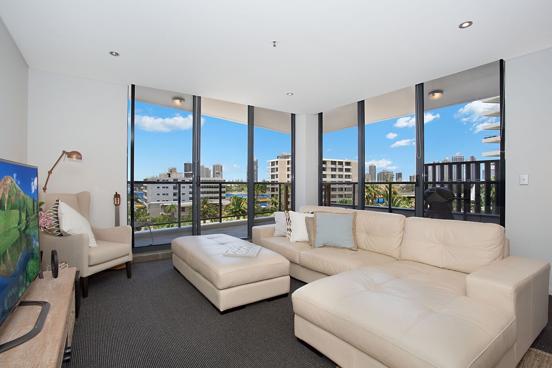 Immaculate 3 Bedroom Apartment Central Gold Coast. Modern Stylish