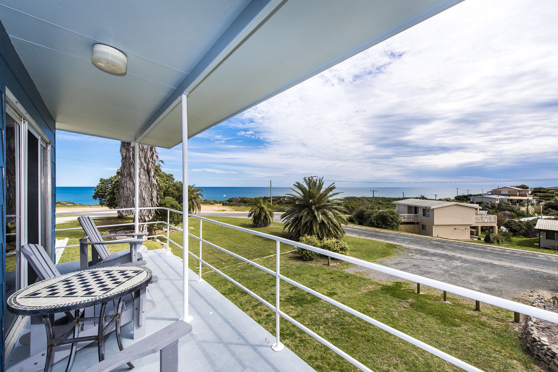 Outstanding Views situated across the road from the beach.