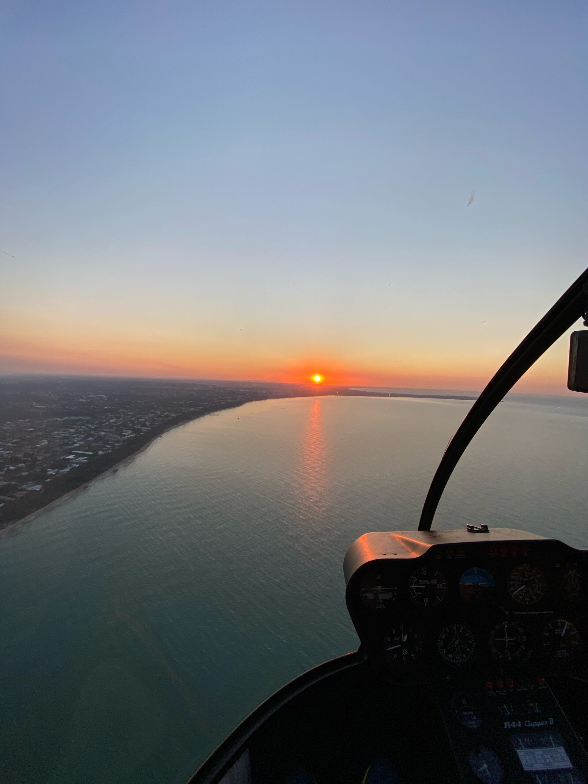 The Ultimate  Fraser Coast Experience - 30 Minute Helicopter Flight, an unforgettable view of Hervey Bay and Fraser Coast.