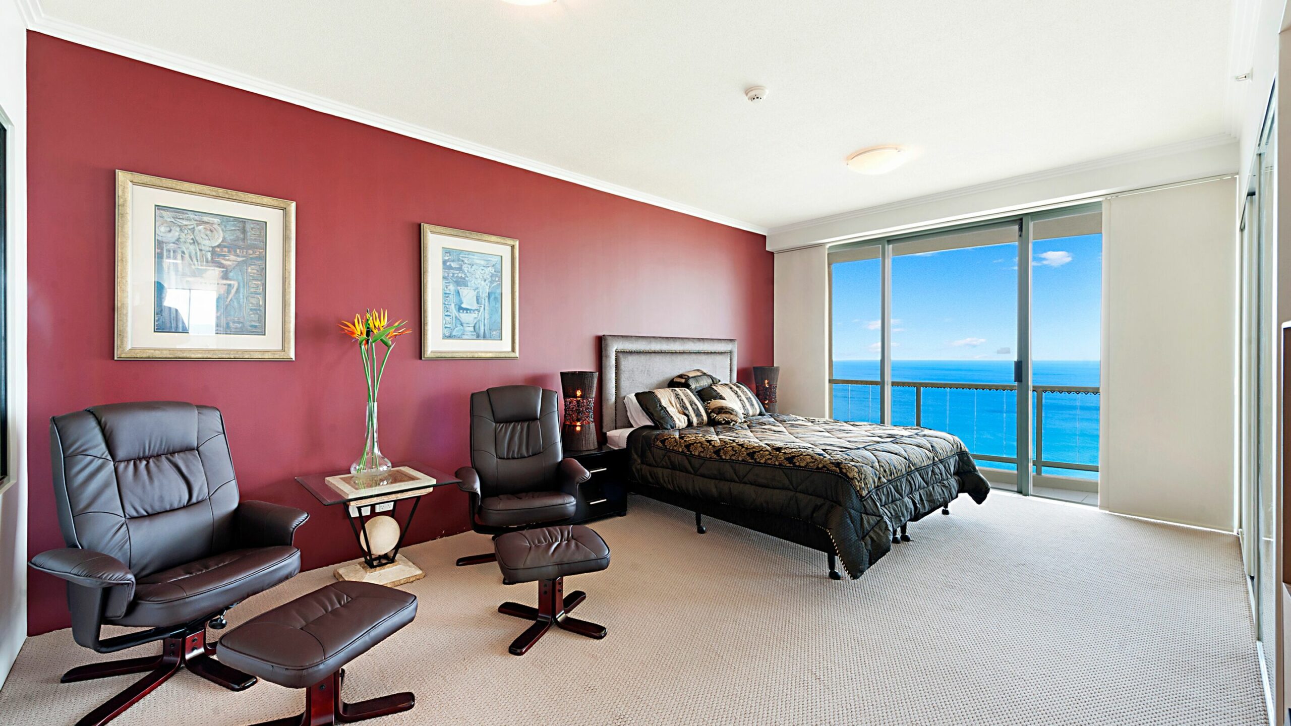 Surfers Paradise Luxury Apartment Ocean Front Panorama