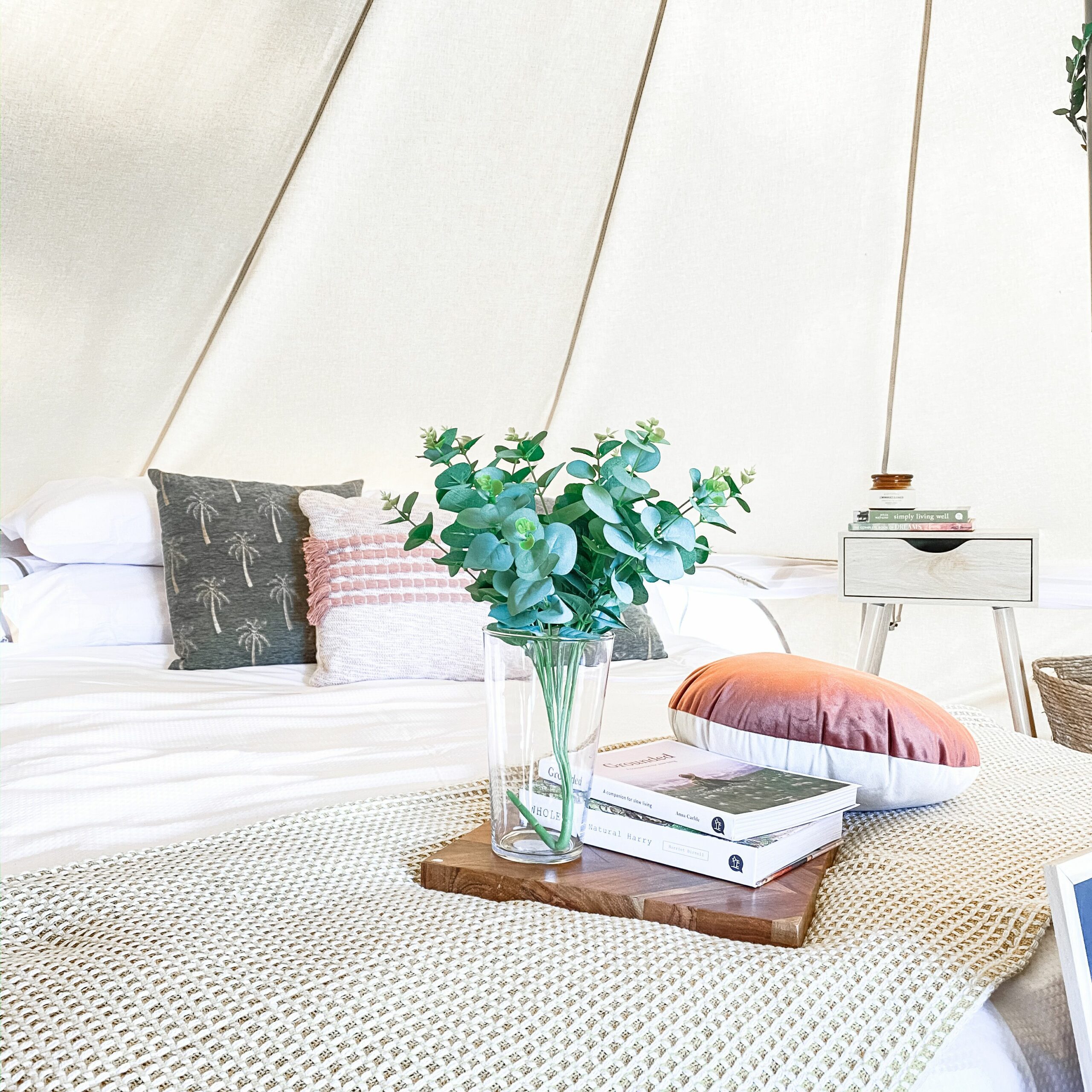 Earthly Brewing Co – The Realm -glamping Bell Tent