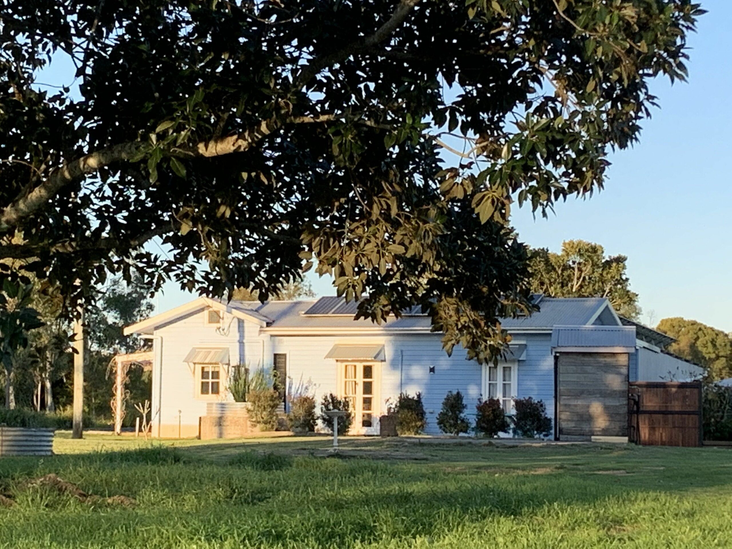 Private riverside retreat on Lismore outskirts