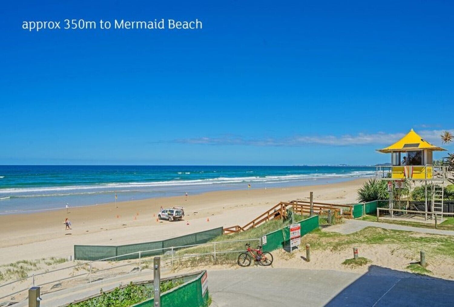 Located 350 m from the beach, easy to get to the Gold Coast Theme Parks