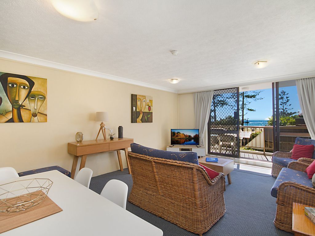 Aries Unit 5 On Coolangatta beachfront with ocean views