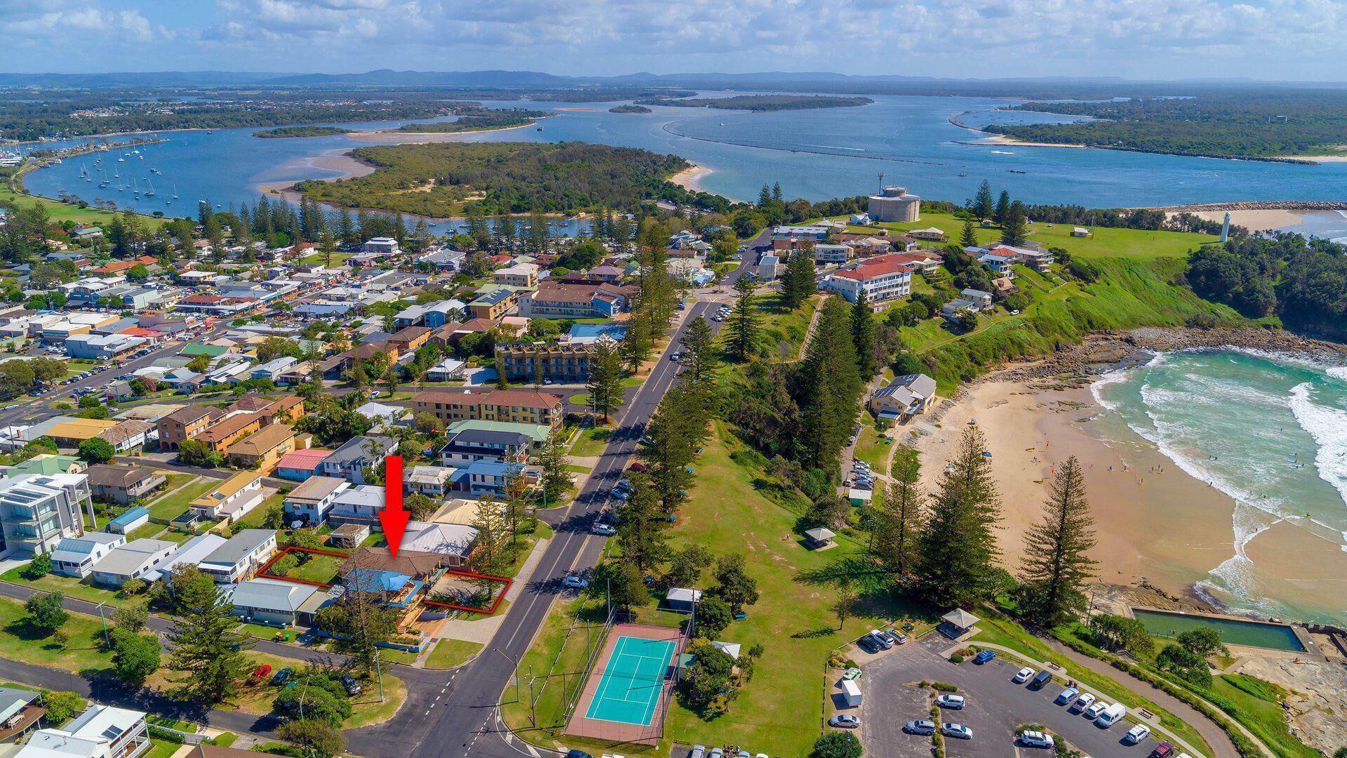 Burleigh House Opposite Main Beach - Views Free Wifi -linen