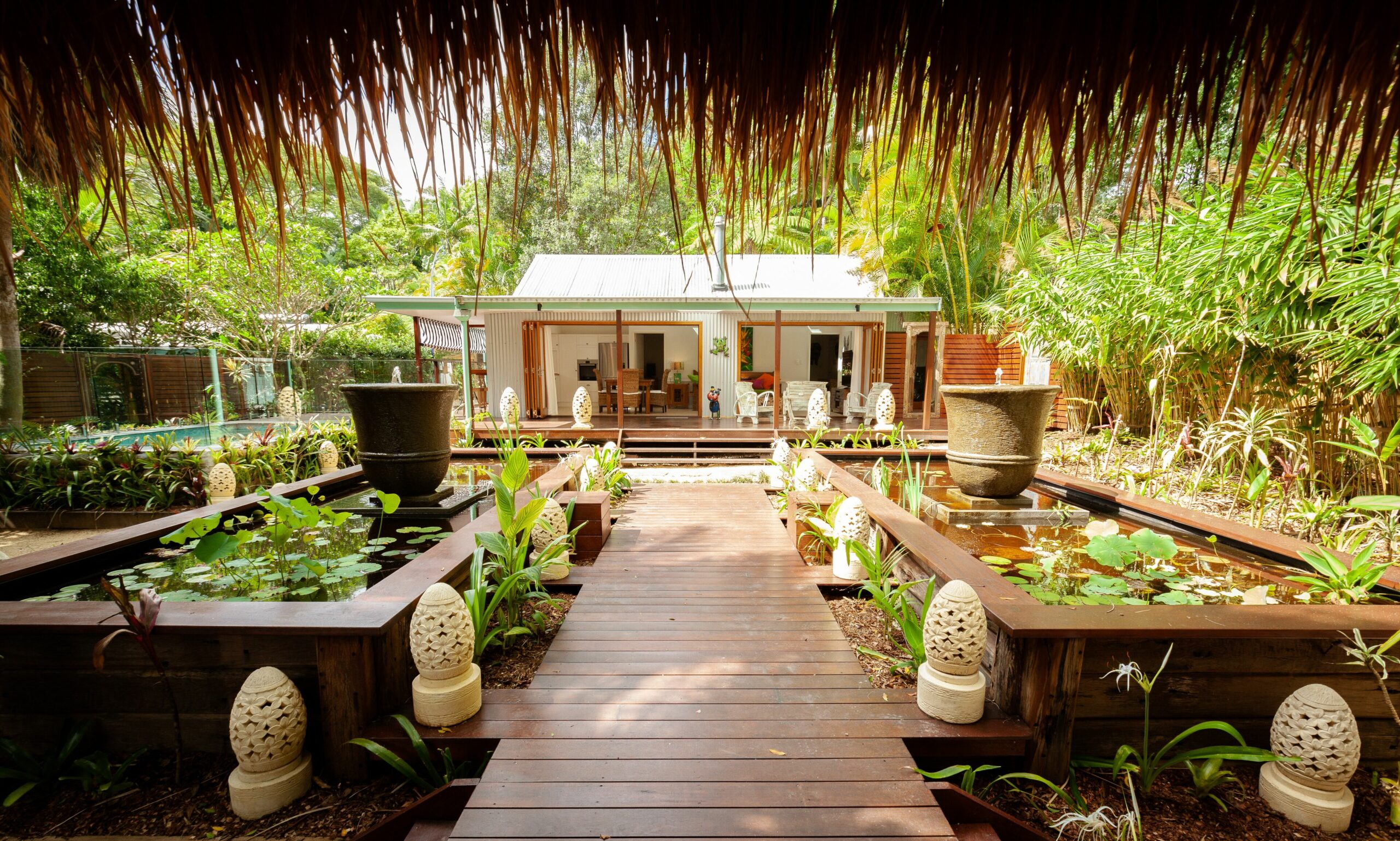 Stunning Balinese Inspired Cottage With Pool & Spa in The Byron Bay Hinterland