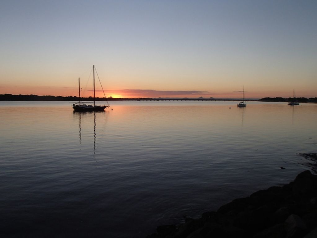 Keith's Place, the most popular unit on Bribie Island, near Brisbane.