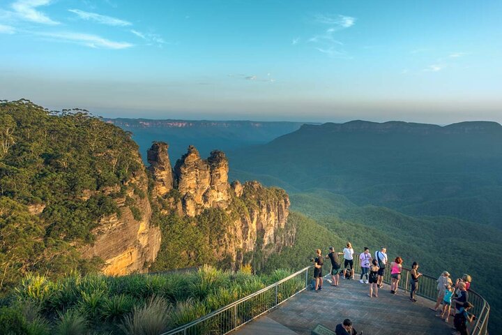 Blue Mountains Nature, Waterfalls, Walks and Sunset All Inclusive Small Group