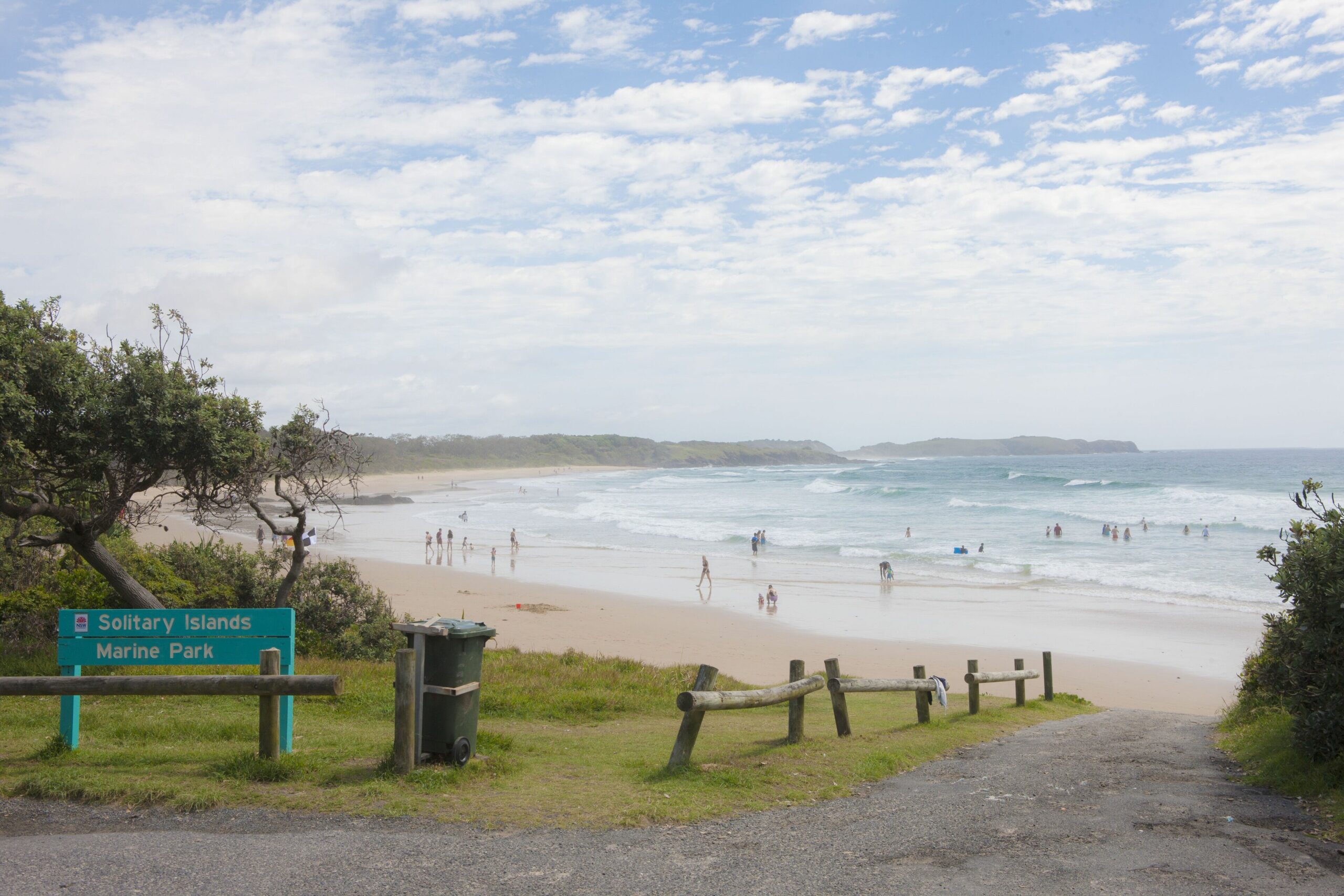 North easterly breath taking views of the ocean and Groper Island.