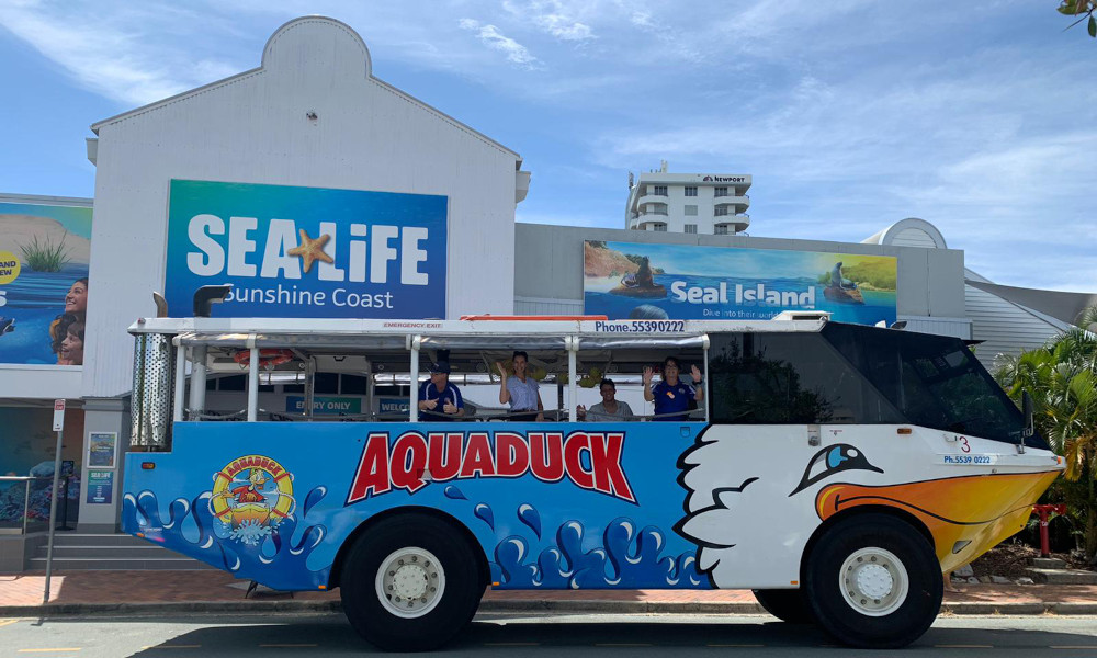 SEA LIFE Sunshine Coast + Aquaduck Combo