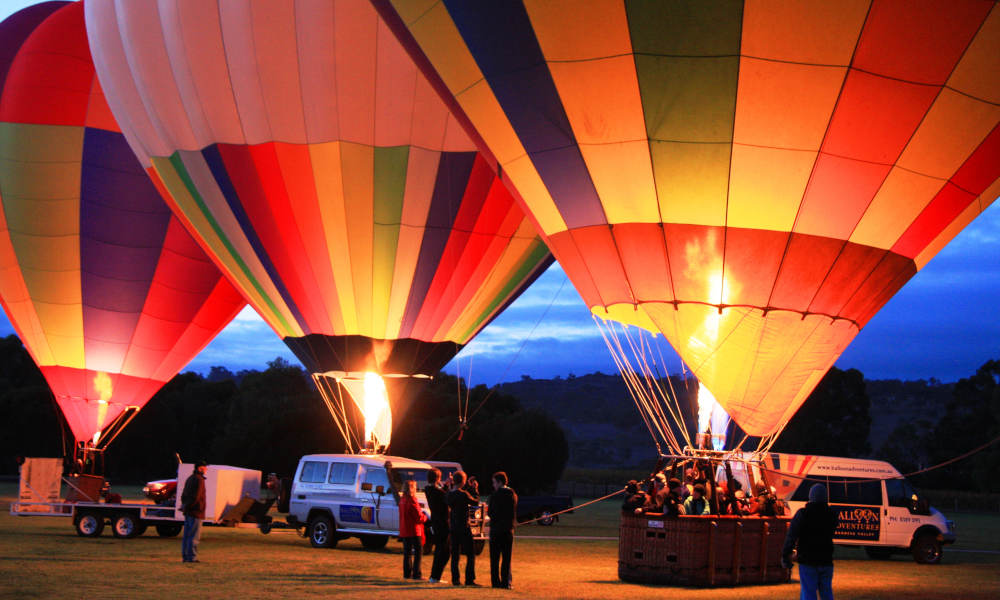 Barossa Valley Hot Air Ballon Rides