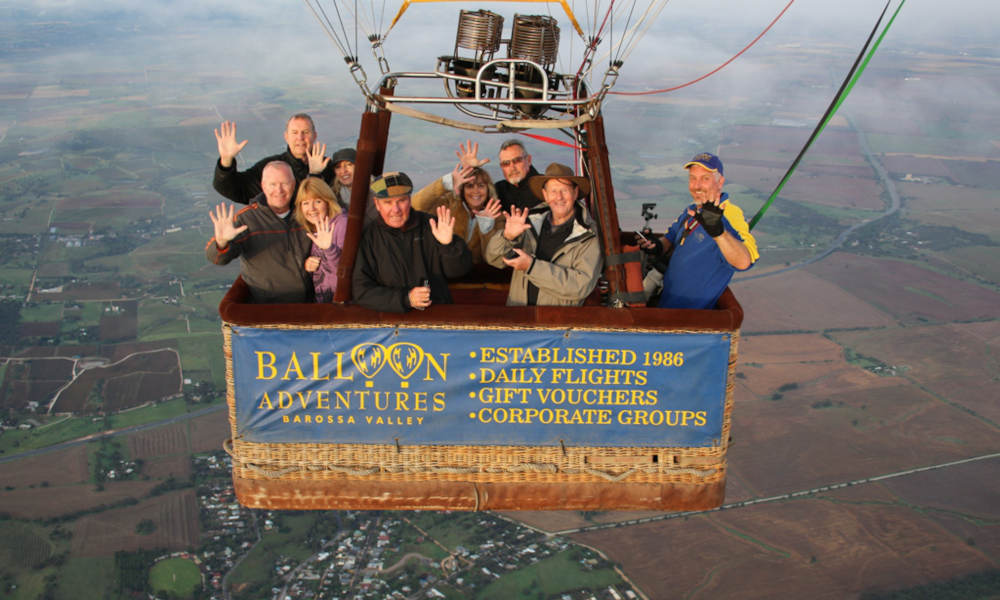 Barossa Valley Hot Air Ballon Rides