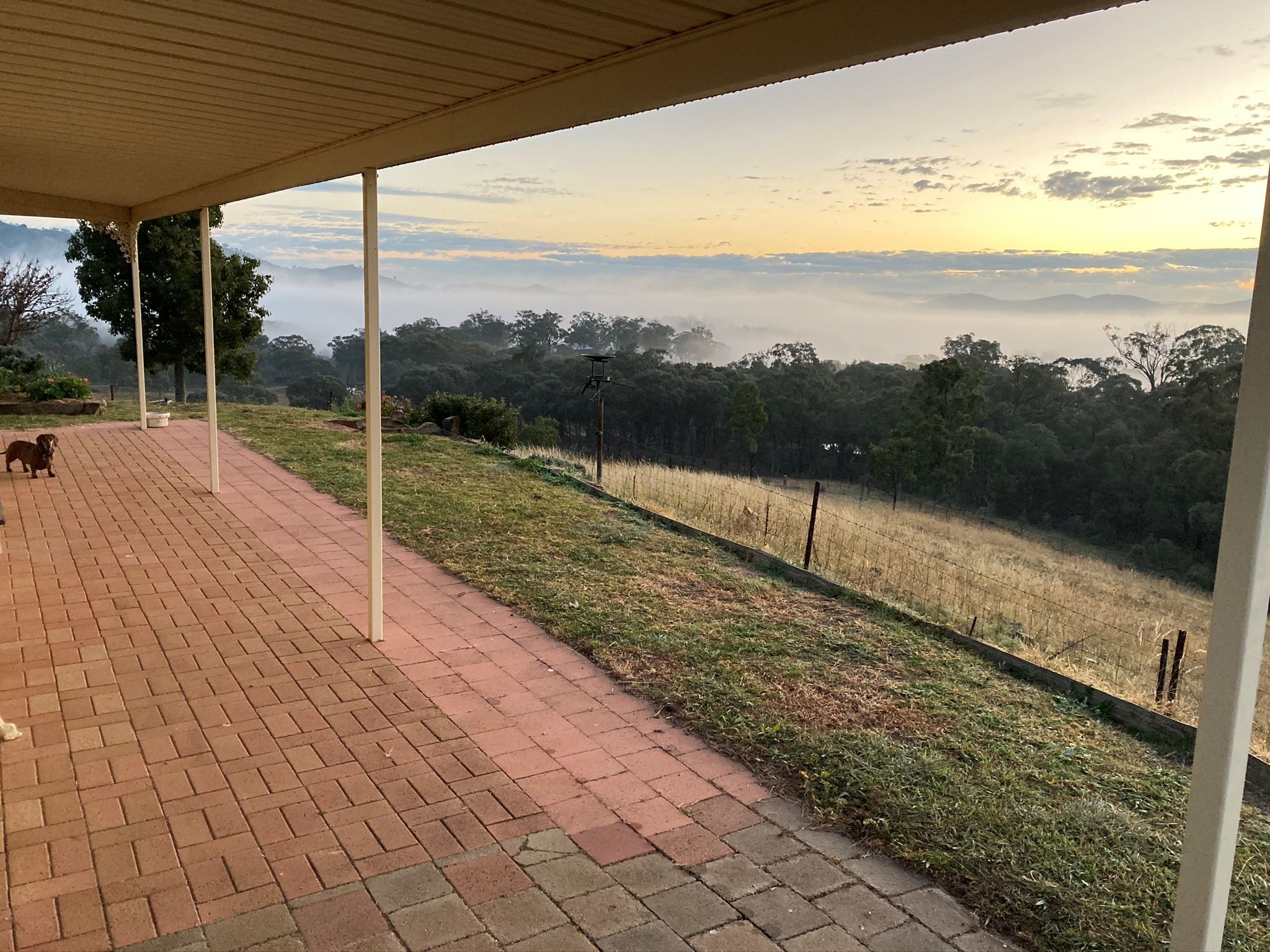 Views forever in a cosy house