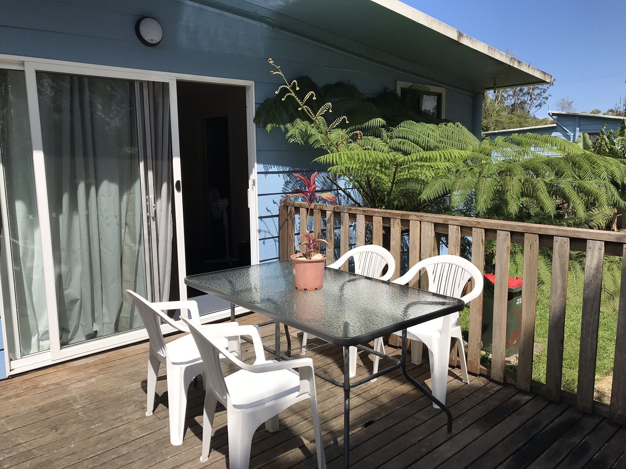 Cabin by the Creek - South of Coffs Harbour on Bellinger River