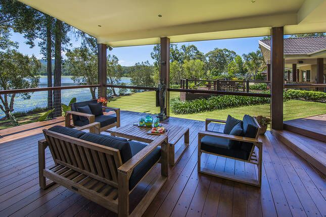 EMERALD BEACH LAKE FRONT ESTATE