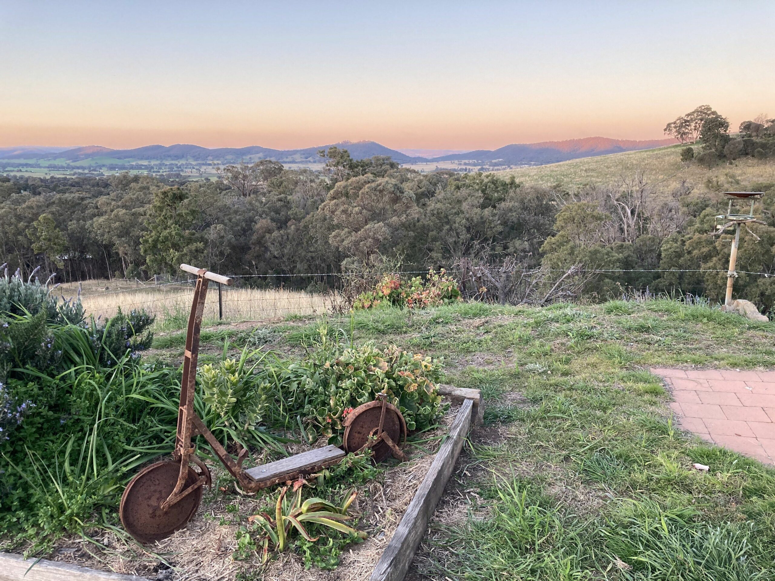 Views forever in a cosy house