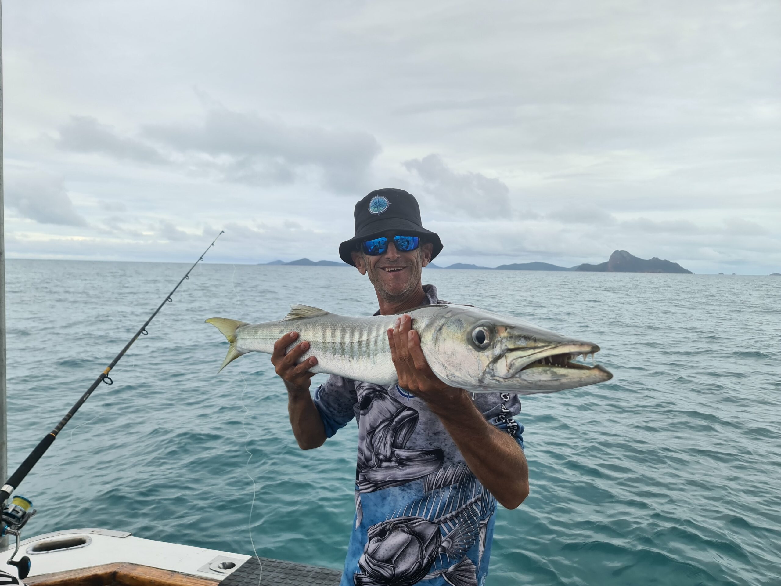 Private 3/4 Day Fishing Charter Airlie Beach Whitsundays Islands & Shoals